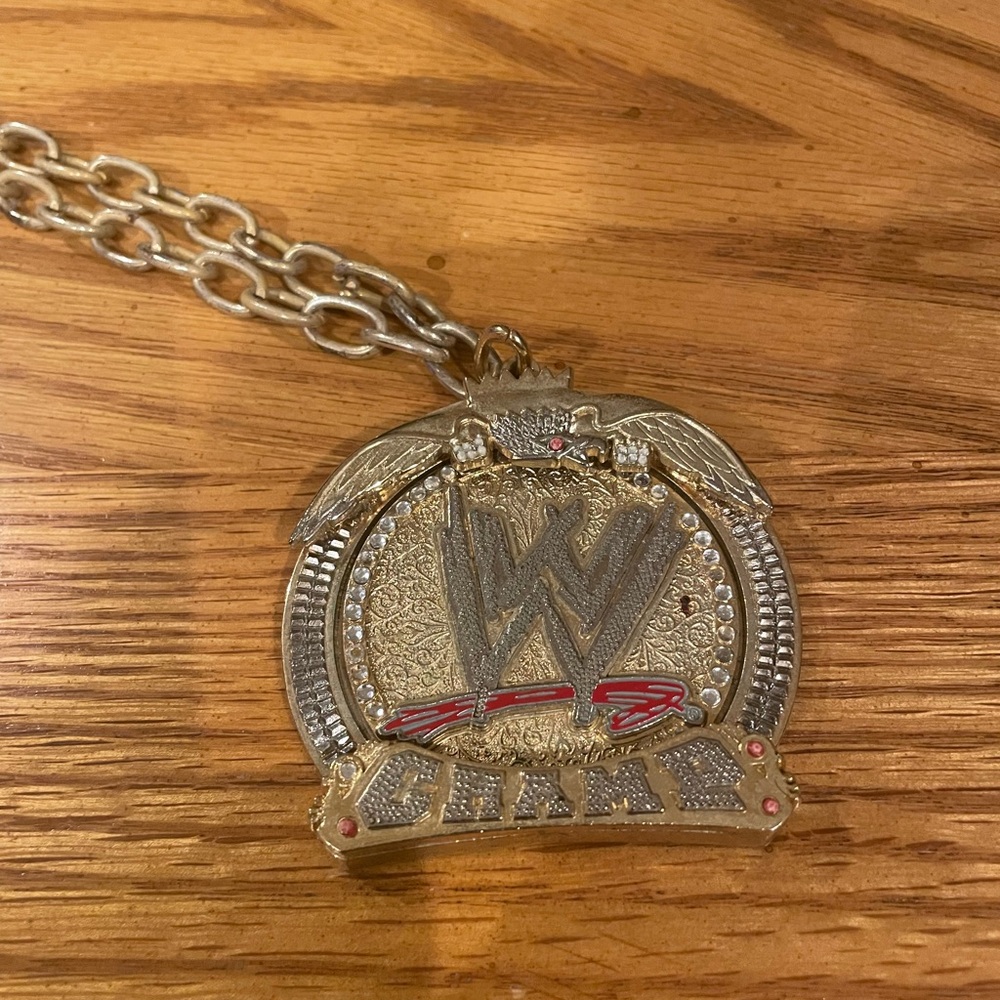 WWE John Cena Spinner Championship necklace